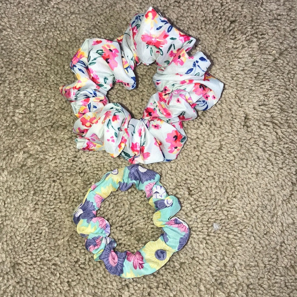Floral Scrunchies